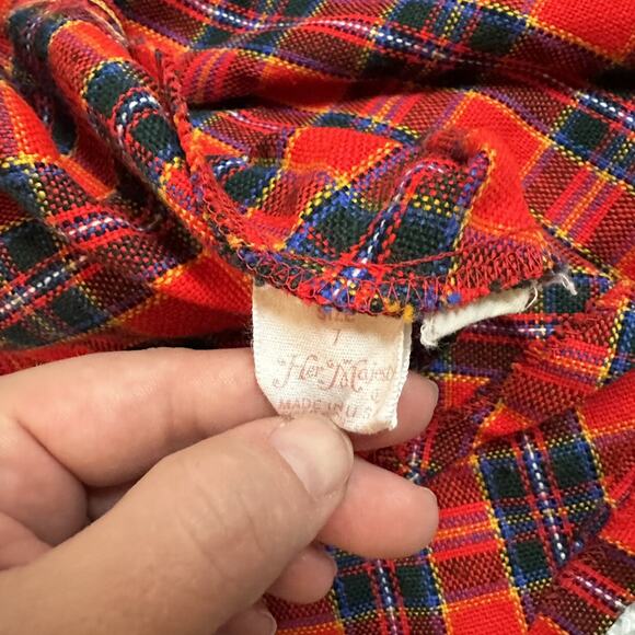 Vintage Her Majesty Plaid Skirt - Picture 6 of 6